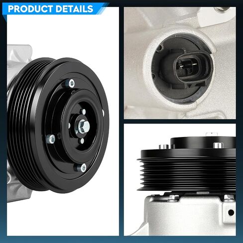 TadaMark A/C Air Conditioner Compressor Repair Kit Fit for Toyota Camry 2.4L 2.4 2007-2009, for Toyota RAV4 2.4L 2.4 2006-2008-Note: Not for 3.5L, for 2.4L Only in Kuwait