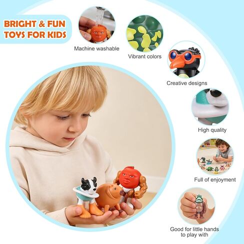 24PCS Italian Brainrot Steal a Brainrot Toys, Brain Rot Toys, Tralalero Tralala Action Figures, Tung Tung Tung Sahur Meme Shark Doll, Birthday Decor Party Favors Gifts for Boys Girls Kids Teens in Saudi Arabia