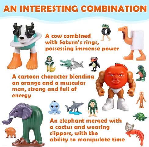 24PCS Italian Brainrot Steal a Brainrot Toys, Brain Rot Toys, Tralalero Tralala Action Figures, Tung Tung Tung Sahur Meme Shark Doll, Birthday Decor Party Favors Gifts for Boys Girls Kids Teens in Saudi Arabia