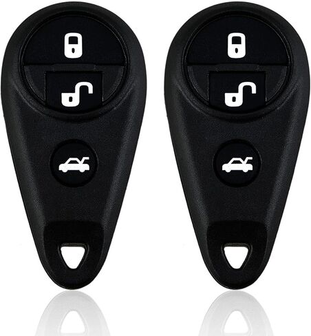 Key Fob Replacement for 1999-2011 Subaru Impreza Legacy Outback Tribeca WRX Forester NHVWB1U711 433MHz 4 Buttons (Set of 2) in Kuwait