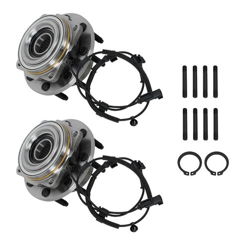 maXpeedingrods 2Pcs 515130 Front Wheel Hub and Bearing Assembly for Ford F-250 F-350 Super Duty 2011-2016 4WD / 4x4 SRW Models 8-Lug in Kuwait