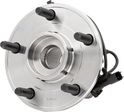 513272 Front Wheel Hub and Bearing Assembly Compatible with Jeep Wrangler 2007-2016, 5-Lug w/ABS in Kuwait