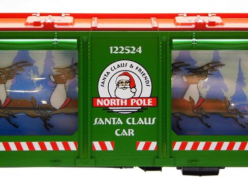 MTH RAILKING Christmas Flying Santa's Sleigh Action CAR Freight O Gauge 30-79692 in Saudi Arabia