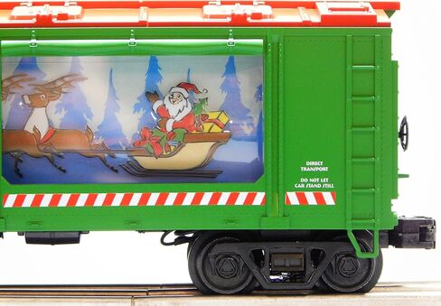 MTH RAILKING Christmas Flying Santa's Sleigh Action CAR Freight O Gauge 30-79692 in Saudi Arabia