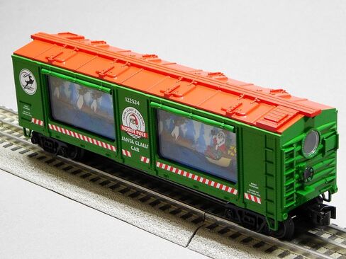 MTH RAILKING Christmas Flying Santa's Sleigh Action CAR Freight O Gauge 30-79692 in Saudi Arabia