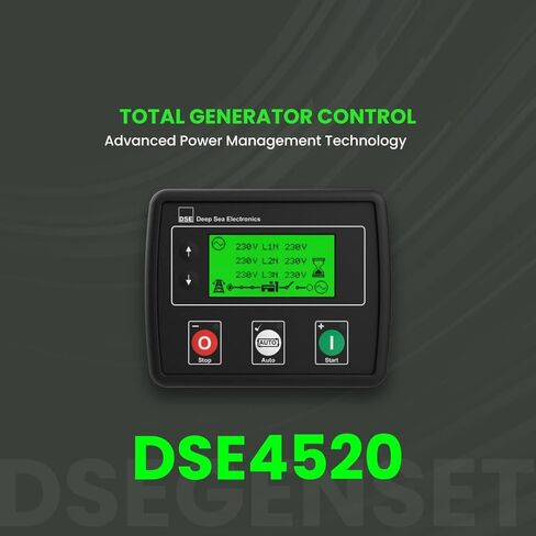 Thunder Parts DSE4520 Original Made in UK | MKII Auto Mains (Utility) Failure Control Module (Ct, Rtc) | DSE 4520-05 in Kuwait