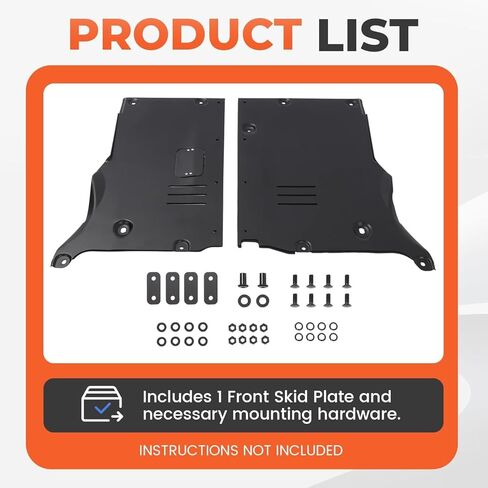 ALMULOO Front Skid Plate Compatible with 2018-2024 Tesla Model 3 & 2020-2024 Model Y Under Engine Guard Plate Cover Lightweight Aluminum Powder Coated in Kuwait