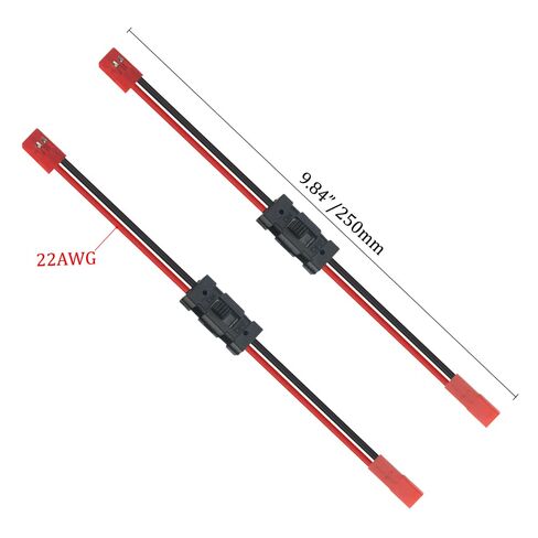 4 Pack On Off Power Switches Battery Receiver Switches with JST Connector Plug for RC Car Crawler Truck Airplane(Red) in Kuwait