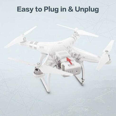 LORDONE Intelligent Flight Battery for DJI Phantom 3, 4480mAh 15.2V 68Wh High Capacity Replacement, Compatible with Phantom 3 Standard/Pro/Advanced/4K/SE in Kuwait
