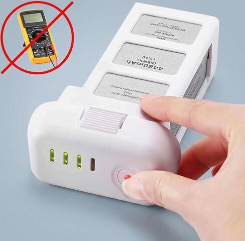 LORDONE Intelligent Flight Battery for DJI Phantom 3, 4480mAh 15.2V 68Wh High Capacity Replacement, Compatible with Phantom 3 Standard/Pro/Advanced/4K/SE in Kuwait