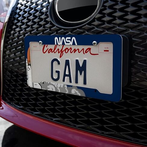 GRAPHICS & MORE Space Shuttle Launch License Plate Tag Frame in Kuwait