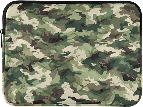 ALAZA Army Camouflage Seamless Laptop Sleeve Bag Waterproof Protective Notebook Case, 15.6 Inch in Kuwait