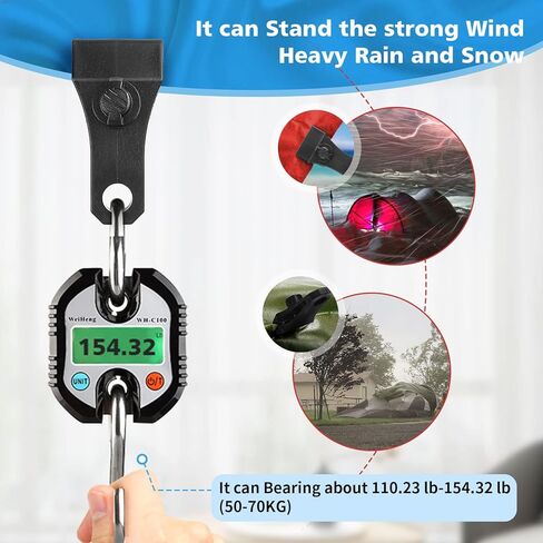 Upgrade Large Tarp Clips Heavy Duty Lock Grip -Total 48 PCs Tarp Clamps Thumb Screw Tent Fasteners Clips with Carabiner for Camping Awnings Caravan Canopies Car Truck Pool Boat Cover Clips in Kuwait
