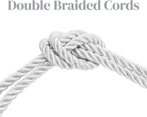 Eorbow 3 Pack Cincture Clergy Rope, 153 Inch Rope Belt for Priests, White Liturgical Cords with Tassel, Priest Accessories for Men Alba Robes Religious Rites Celebrating Masses Deacons Bishops in Kuwait