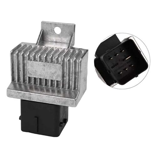 Metal Black Non-Deformation Plug Relay Compatible with Vivaro and Trafic Models - Replacement for Part Numbers 93858431 and 9640469680 in Saudi Arabia