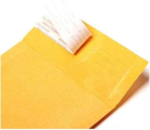 Secure Seal #000 4x8 Kraft Bubble Mailers أظرف شحن مبطنة (عبوة مكونة من 1000 قطعة) in Kuwait