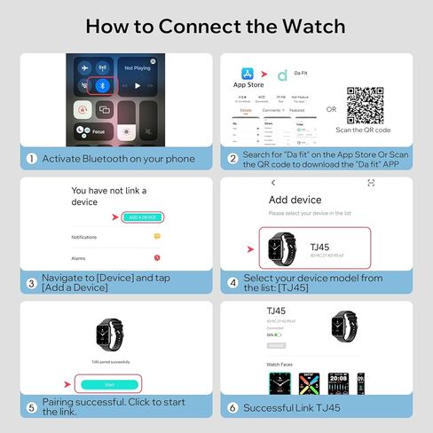 Smartwatch for Women - Call, Fitness Tracker, Heart Rate & Sleep Monitor, 1.69" Touch Screen, Waterproof - For Android & iPhone, Pink in Saudi Arabia