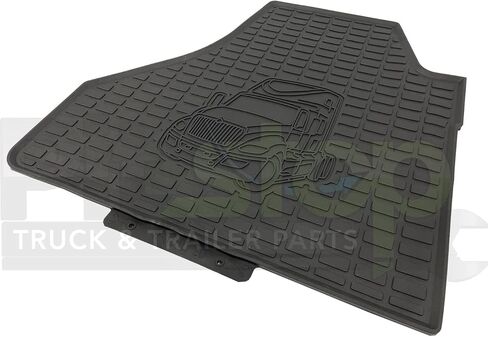 PitStopTruckParts International LT 2017-Current All Weather Rubber Floor Mats Liners Carper 2 PCS Set INT INT in Saudi Arabia