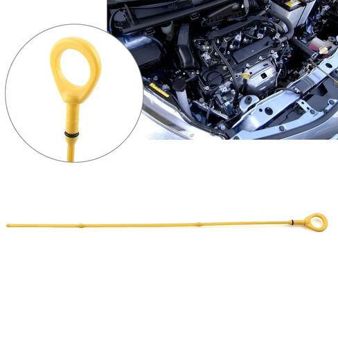 Engine Oil Dipstick Compatible with Toyota for Yaris 1.3L 2003 2004 2005 153010J020 527mm Yellow Car Engine Oil Dipstick Replacement Accessories in Kuwait