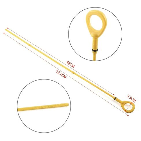 Engine Oil Dipstick Compatible with Toyota for Yaris 1.3L 2003 2004 2005 153010J020 527mm Yellow Car Engine Oil Dipstick Replacement Accessories in Kuwait