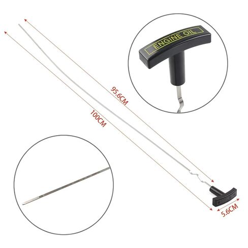 Engine Oil Dipstick Compatible with F-250 F-450 F-350 F-550 1999 2000 2001 2002 2003 956mm Car 7.3L Engine Oil Dipstick F81Z6750DA in Kuwait