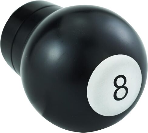 8 Ball Shifter knob Round Transmisson Gear Handle Aluminum Alloy Vehicle Shift Stick Lever Head for Most Manual Automotive Vehicles (Black) in Kuwait