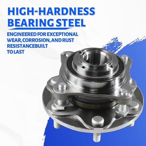 515040 Front Wheel Bearing Hub Assembly with 6 Lug Compatible with Lexus GX460 2010-2021,Fit for Toyota 4Runner 2007-2014, Fit for Toyota Tacoma 2005-2021 in Kuwait