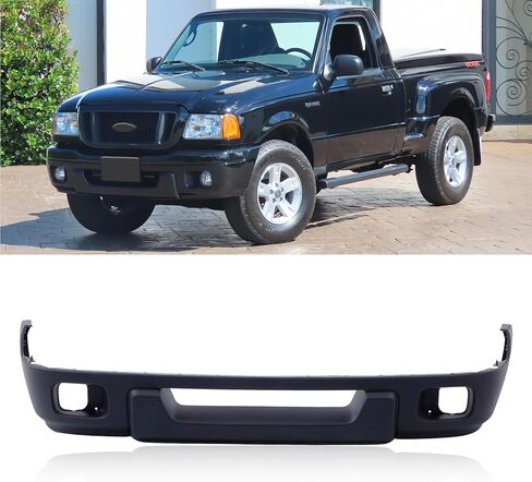 CarPartsDepot Texture Front Bumper Dam Valance Lower Air Deflector Compatible With Ford Ranger For Model FX4 Off Road Extended Standard Crew Cab Pickup 2004-2005 XL XLT 4L5Z17626BAB FO1095217 in Kuwait