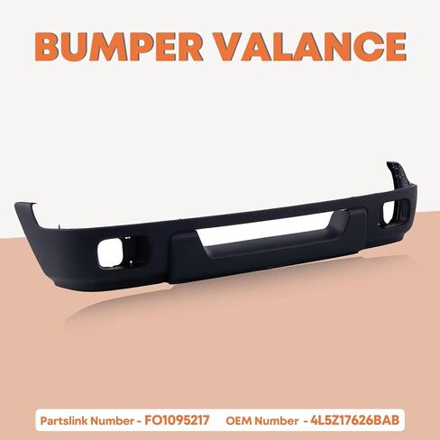 CarPartsDepot Texture Front Bumper Dam Valance Lower Air Deflector Compatible With Ford Ranger For Model FX4 Off Road Extended Standard Crew Cab Pickup 2004-2005 XL XLT 4L5Z17626BAB FO1095217 in Kuwait