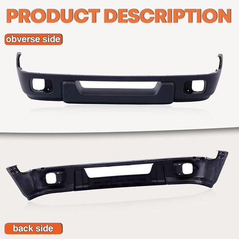 CarPartsDepot Texture Front Bumper Dam Valance Lower Air Deflector Compatible With Ford Ranger For Model FX4 Off Road Extended Standard Crew Cab Pickup 2004-2005 XL XLT 4L5Z17626BAB FO1095217 in Kuwait