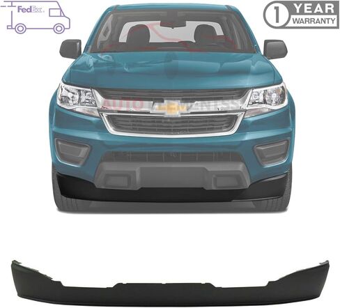 Front Bumper Lower Valance Air Deflector Textured Black Direct Replacement for 2015-2020 Chevrolet Colorado GMC Canyon 23450920 in Kuwait