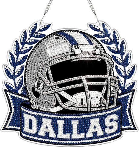 Aoryalps Football Diamond Art Hanging Kit, DIY Acrylic 5D Diamond Painting for Philadelphia Fans Home Wall Decor and Gift in Kuwait