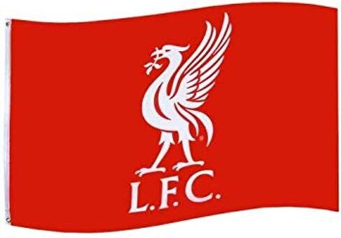 Liverpool FC Flag - 5 x 3 - Authentic EPL in Saudi Arabia