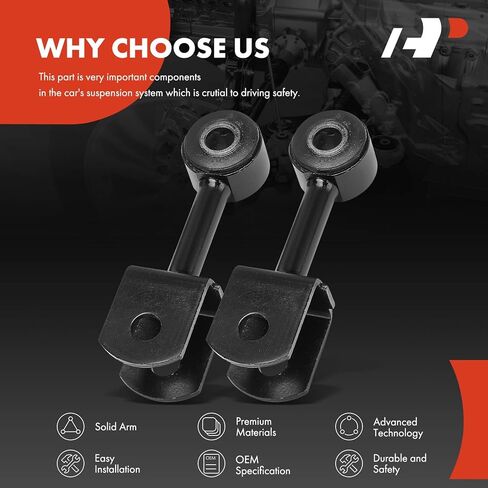 A-Premium 2 x Rear Sway Bar Links Stabilizer Bar Links, Compatible with Dodge Sprinter 2500 2003-2006, Sprinter 3500 2003 & Freightliner Sprinter 2500 2002-2006, Sprinter 3500 2002-2006 in Kuwait