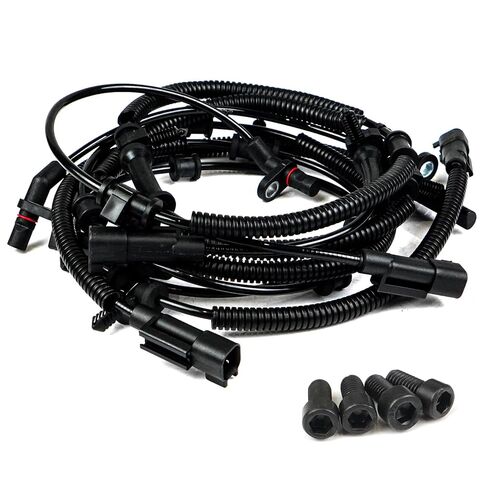 4 PCS Front and Rear ABS Wheel Speed Sensor compatible with Ram 1500 5013-2018 Ram 1500 Classic 2019-2024 3.0L 3.6L 3.7L 4.7L 5.7L V6 V8 engine replace 68053861AB 68053861AC 68053861AD 68231044AB in Saudi Arabia