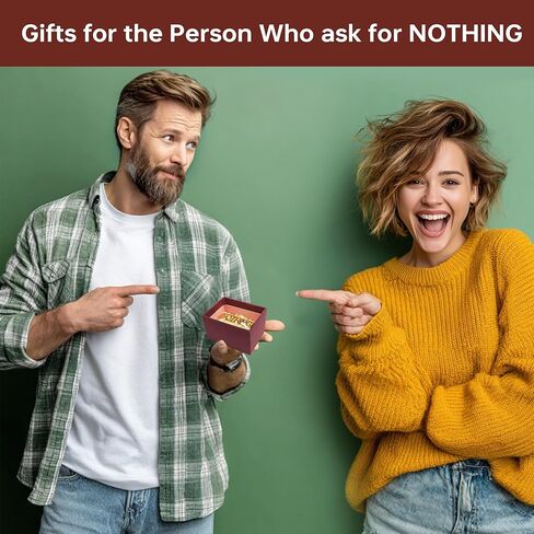 The Box Gift of Nothing, Funny Christmas Gag Gifts for Men Women Who Have Everything and Want Nothing, Best White Elephant Gifts for Adults, Useless Prank Birthday Gifts of I Dont Want Anything in Saudi Arabia
