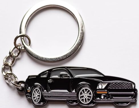 05-09 Mustang Keychain, Sweet Mustang key chain, Mustang accessories, Mustang keychain, Metal Material in Saudi Arabia