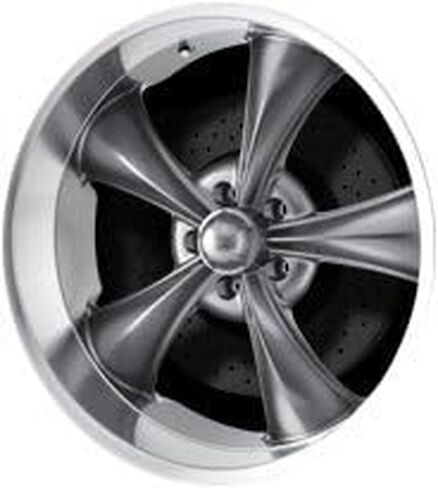 18x8.0 Ridler Wheels 695 Wheel 0mm Acorn Lug Type 5x114.3 GREY/MACHINED LIP GREY/MACHINED LIP in Saudi Arabia