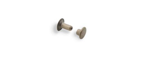 100 Rapid Rivets Large Gun Metal Matte Tandy Leather 1275-17 in Saudi Arabia