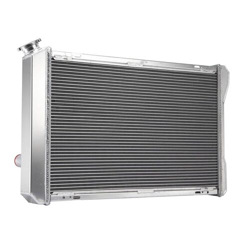 951 4 Row Aluminum Radiator with Shroud Fan for 1982-1992 Chevy Camaro Pontiac Firebird 5.0L V8, Automotive Replacement Radiator for 82 83 84 85 86 87 88 89 90 91 92 in Saudi Arabia