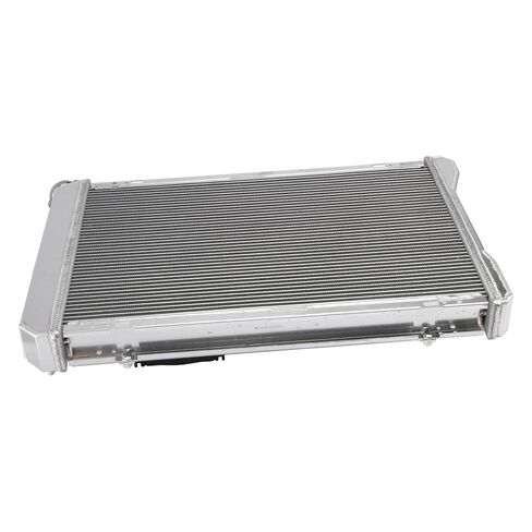 951 4 Row Aluminum Radiator with Shroud Fan for 1982-1992 Chevy Camaro Pontiac Firebird 5.0L V8, Automotive Replacement Radiator for 82 83 84 85 86 87 88 89 90 91 92 in Saudi Arabia
