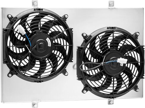 Aluminum Shroud+Fan Replacement for 69-1973,72 Ford Mustang Cougar Mercury Marquis 5.8LCC381 in Saudi Arabia