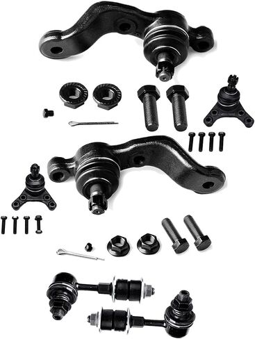6pc Front Upper Lower Ball Joint Sway Bar Kit for Toyota for Tacoma 1998-2004 5Lug 2WD in Saudi Arabia