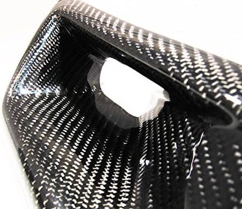 Carbon Fiber Front Bumper Intake Hole Air Duct Cover Compatible For With Nissan 2003-2009 350Z Z33 - Left Side Only in Kuwait