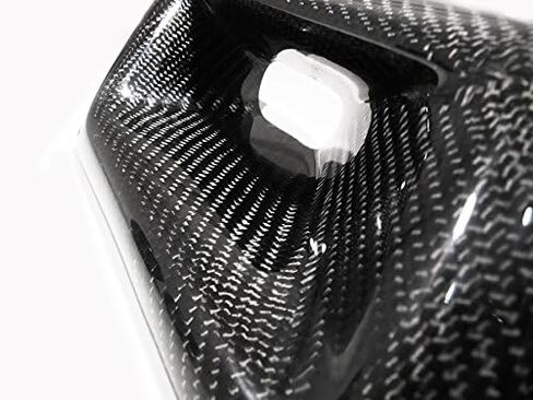 Carbon Fiber Front Bumper Intake Hole Air Duct Cover Compatible For With Nissan 2003-2009 350Z Z33 - Left Side Only in Kuwait