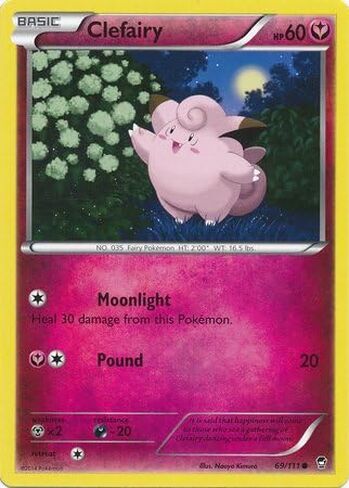 Pokemon - Clefairy (69/111) - XY Furious Fists in Kuwait