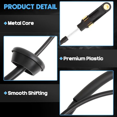 68261253AC Automatic Transmission Shift Cable for Ram 2500 3500 4500 5500 (2011-2023) | Gearshift Control Cable Replaces 68039341AC 68039341AB 68039341AE in Saudi Arabia