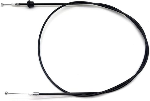 Replacement for Font Hood Release Cable Hood Latch Lock Control Cable for 1983-1988 Toyota Hilux Pickup LN50 LN55 LN56 LN60 YN58 53630-89109 in Kuwait
