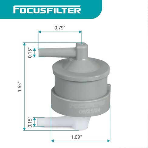 FOCUSFILTER 90917-11036 9091711036 OEM Grade Map Sensor Oil Separator Filter, Compatible with Prado 1KD FTV Turbo Diesel, Hilux KUN16 KUN26 KZN165 2.5L 3L in Kuwait