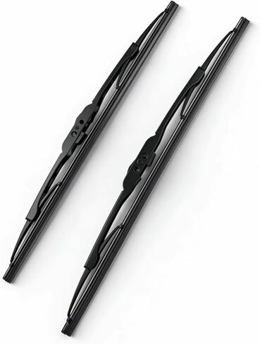 2Pcs Wiper Blade Set Fit for Jeep Wrangler YJ 1987-2006, Pair of Front Windshield Wiper Blades Replace 83505425 19712.01 in Saudi Arabia
